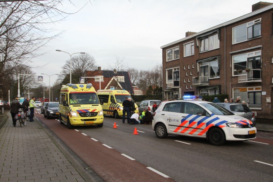 Ongeval letsel Koningin Julianalaan Katwijk